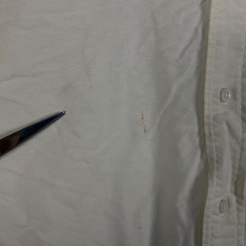 Ralph Lauren Big Oxford Mens XL Long Sleeve Button Down Shirt Pale Yellow Twill - Picture 8 of 21