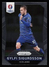 2016 Panini Prizm UEFA Euro #108 Gylfi Sigurdsson - Iceland Soccer Card