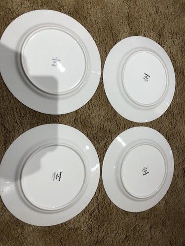 Noritake Sweet Leilani Dinner Plates Set of 4 VTG 10 1/4" 3482 Legendary Floral - Picture 7 of 8