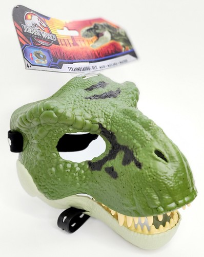 GREEN TYRANNOSAURUS T-REX MASK Jurassic World Legacy Collection Move-able Jaw - Picture 2 of 4