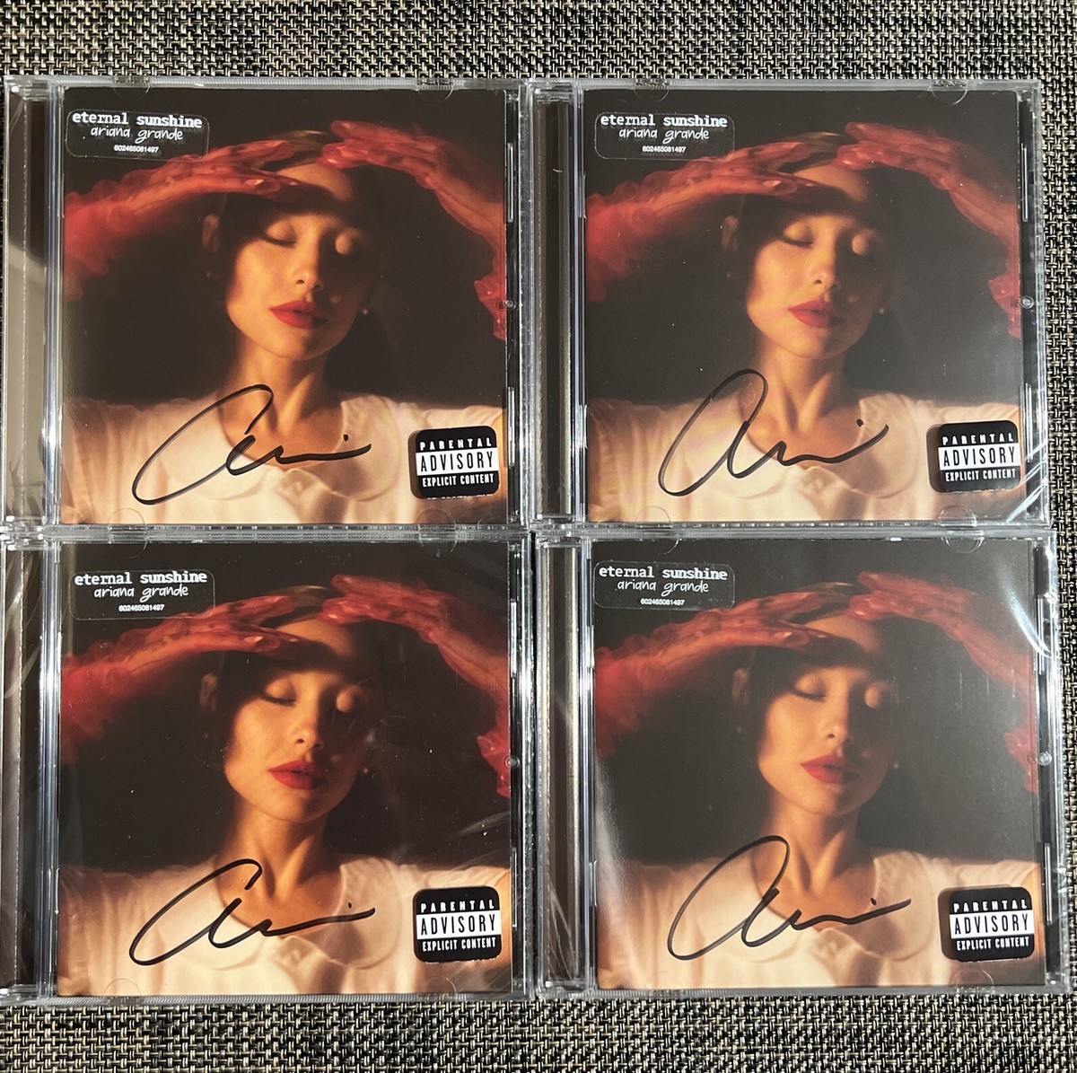 Eternal Sunshine 直筆サインCD Ariana Grande ③ ARIANA GRANDE Eternal Sunshine SIGNED CD Autographed (Ships