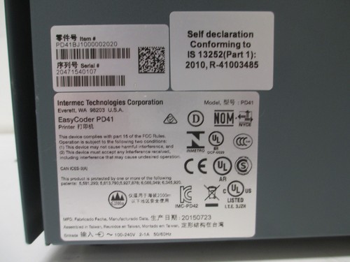 Intermec Easycoder PD41 Thermal Barcode Printer *PARTS ONLY* - Picture 4 of 7