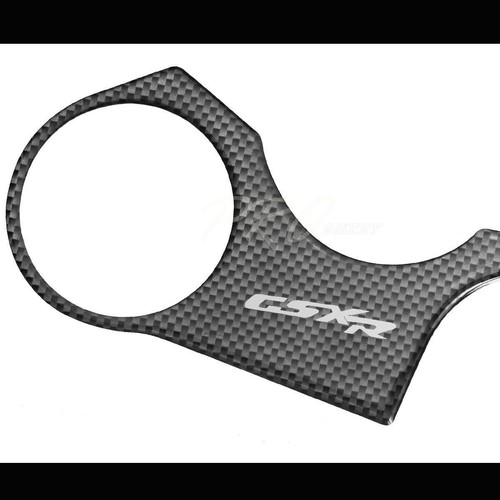 Handle Triple Tree Yoke Cover+Fuel Cap Protector 06-23 GSXR-600/R750 Carbon Look - Picture 7 of 8