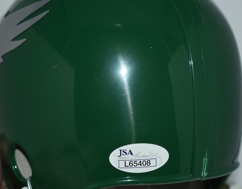 CHUCK BEDNARIK AUTOGRAPHED 2 BAR TB MINI HELMET PHILADELPHIA EAGLES HOF 67 JSA - Picture 6 of 7