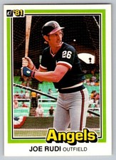 1981 Donruss - #174 Joe Rudi