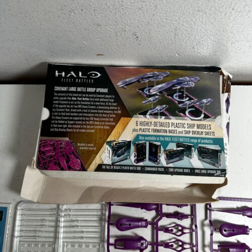 Halo: Fleet Battles Covenant Large Battle Group Upgrade 6 Plastic Ship Models - Picture 3 of 11