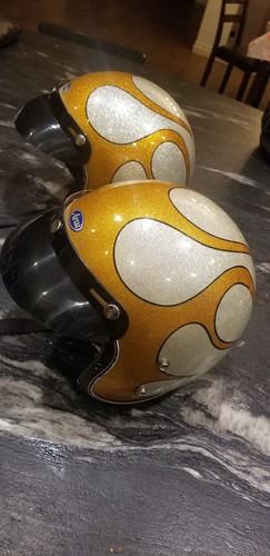 vintage motorcycle helmet used - Picture 5 of 8