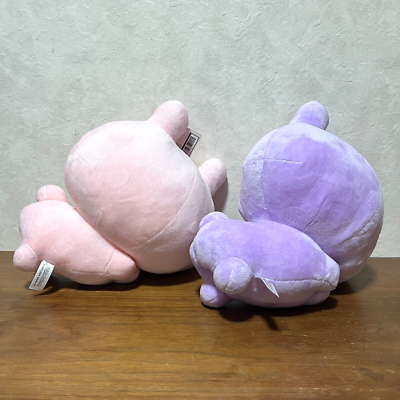 Asamimi-chan Plush Doll Toy All 2 Types Set of 2 Osiri Sisters
