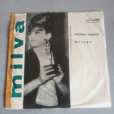 Milva Violin Gypsy Gringo 45 Italy Press 1962