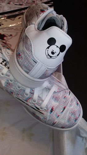 adidas Stan Smith Mickey Mouse 3D US 11.5 EU 46 UK 11 - Picture 2 of 6