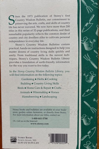 Pruning Trees Shrubs & Vines Storey Country Wisdom Bulletin Paperback  - Imagen 2 de 3