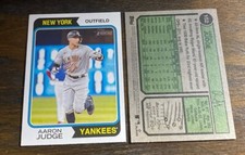 2023 Topps Heritage - #152 Aaron Judge New York Yankees Baseball Card