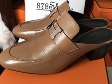 HERMES PARADIS MULE BNWB W Receipt