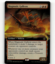 FOIL Magmatic Galleon - EXTENDED ART - Lost Carverns of Ixalan - LCI - MTG - NM