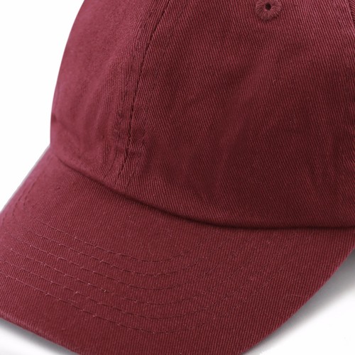 Cotton Hat - Kids Washed Cotton and Denim Low Profile Plain Baseball Cap - Picture 21 of 114