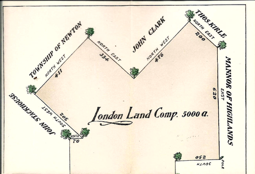 1709 Thomas Fairman MAP of Mannor Of Highlands Penna. 1894 Reprint #11 - Picture 3 of 5