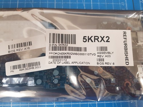 Dell OEM Latitude 5300 Laptop System Board i5-8365U 1.6GHz Motherboard 5KRX2(UR) - Bild 2 von 7