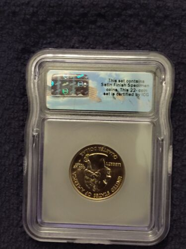 2005 -P Satin Finish ICG SP69 Minnesota State Quarter - Picture 2 of 4