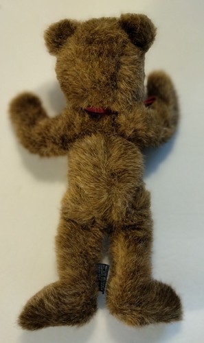 Boyds Bear Gelenk Braunbär mit burgunder Schleife - Bild 4 von 7