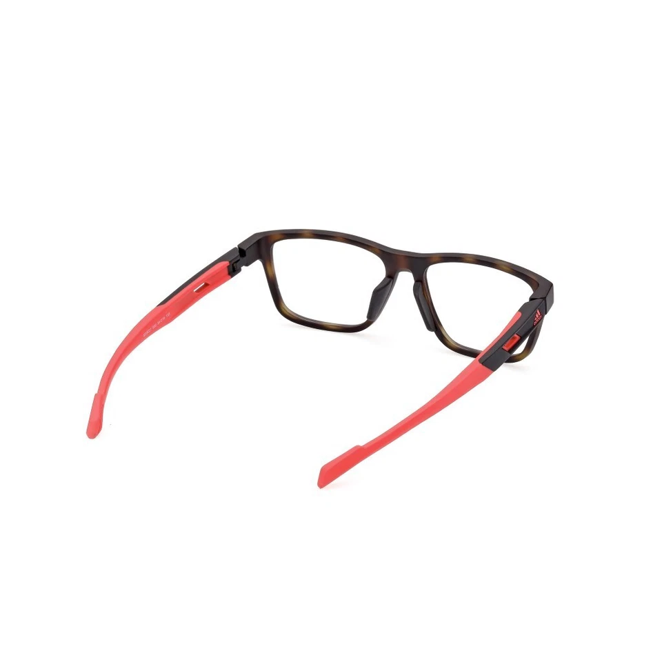 Armação de óculos ópticos Adidas SP5027 052 tartaruga fosca/vermelho plástico 54-16-135 - Imagem 4 de 4
