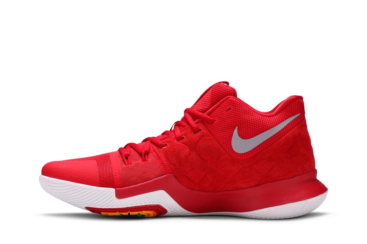 Nike Kyrie 3 University Red 852395-601 | eBay