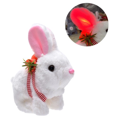 Electronic Pet Toys Walking Wiggle Ears Twitch Nose for Easter Birthday Gifts - Photo 13/24