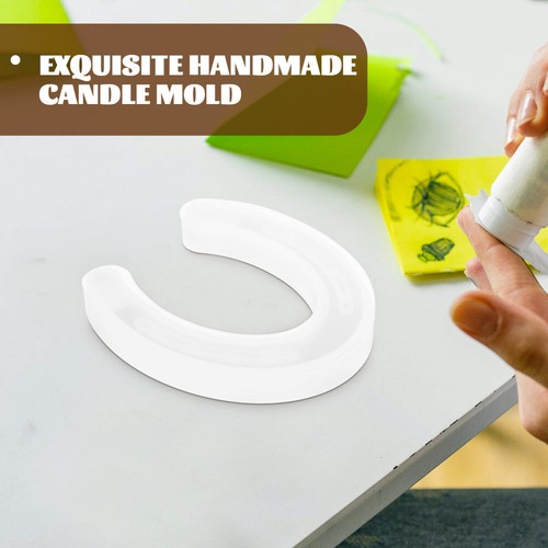 4 Pack Aromatherapy Gypsum Mold Wax Molds for Candle Making Horse - Picture 5 of 12