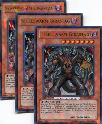 Ultra Parallel Rare YuGiOh Steelswarm Girastag Duel Terminal Ne DT05-EN082