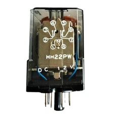 1PC HH22PW DC12V Power Relay 8Pins New