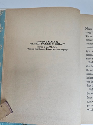 DER RUF DER WILDNIS von Jack London - Whitman Verlag 1960 - Bild 6 von 9