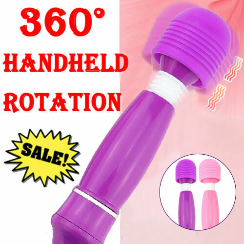 Women Mini Powerful Bullet Shape One Speed Vibrating Neck Body Massage Personal