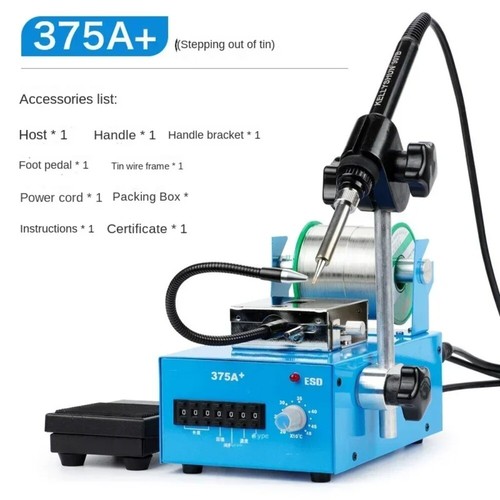 Pie de máquina de soldadura de temperatura constante ajustable para enviar la lata - Imagen 7 de 11