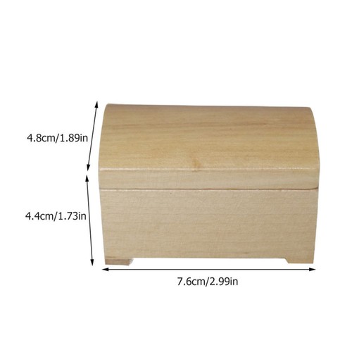 Schatzkiste Modell DIY Mini-Modellierspielzeug Miniaturspielzeug - Afbeelding 10 van 12