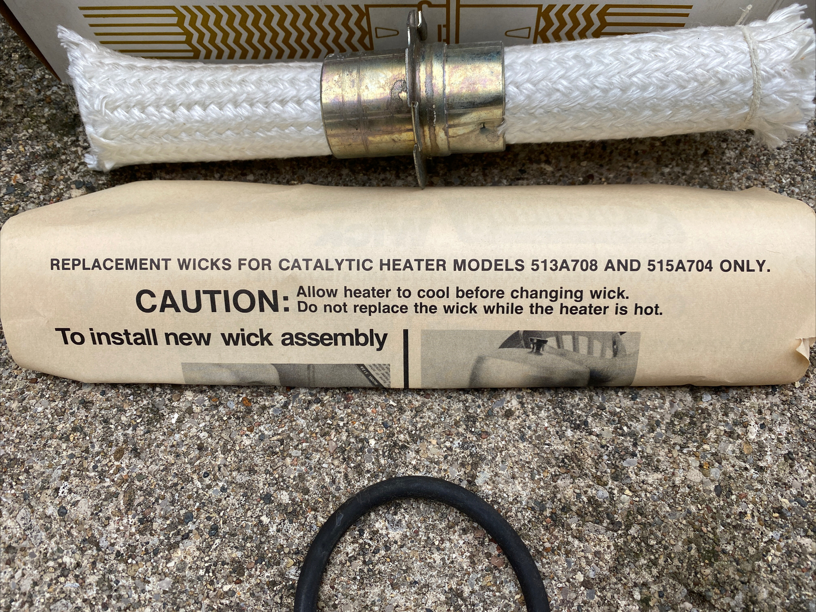 Details about / Coleman Replacement Wick 515B6561 Model No 515B708 Deluxe Catalytic Heater NOS