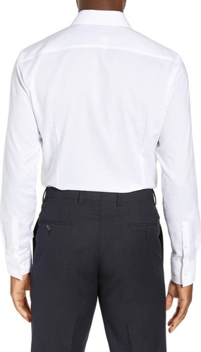 Camisa de vestir elástica ajustada de BOSS by Hugo Boss talla 16 - Imagen 3 de 7