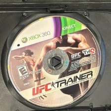 XBOX 360 UFC Personal Trainer Ultimate Fitness System Disc Only Tested and Works
