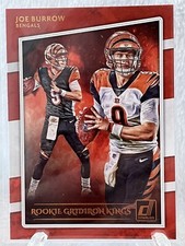 2020 Donruss Gridiron Kings Joe Burrow Rookie RC #RGK-JB Cincinnati Bengals