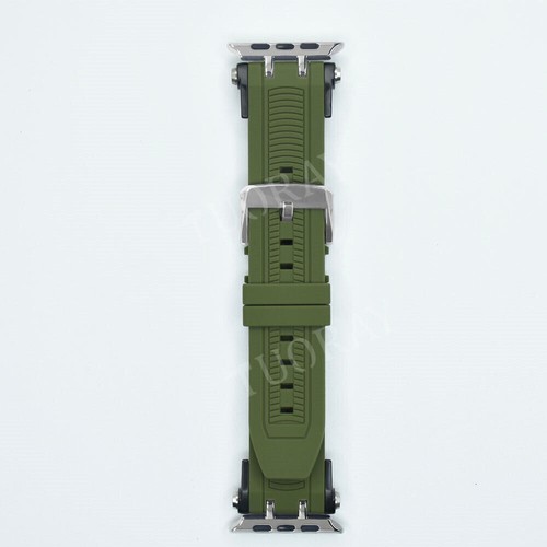 Silicone Watch Band Strap For Apple Watch 10 9 8 7 6 SE 42/44/45/46/49mm Ultra 2 - Picture 24 of 32