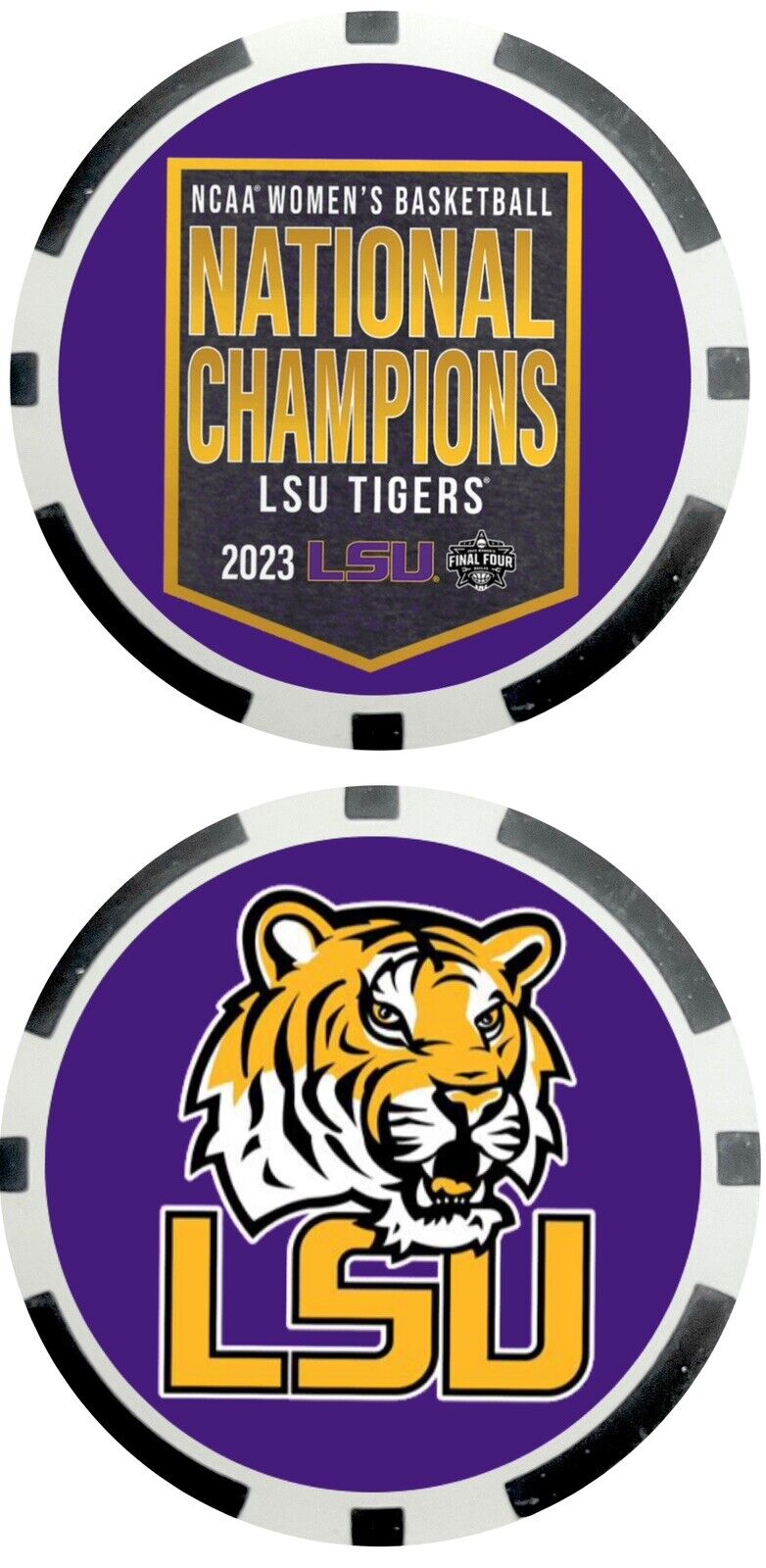 LSU Tigers 2023 NCAA Women’s Basketball National Champions Logo Svg