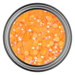 AB-Orange-Resin-Rhinestone-Gem-2mm-3mm-4mm-5mm-6mm-Flatback-Nail-Art