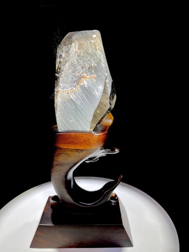 1,23 Pfund Top selten natürliches weißes Kaninchen Rutilquarz Mineralprobe Kristall - Bild 2 von 9