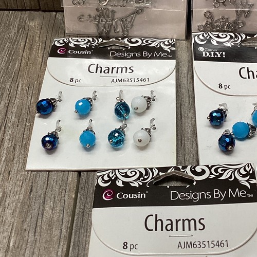 Cousin DIY Charm Lot Letters/Colorful Beads Various Shapes/Sizes/Colors - Picture 12 of 14