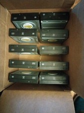Lot of 10x 16x DVD -RW SATA Burner Drive Black Lenovo ThinkCentre IBM FREE SHIP 