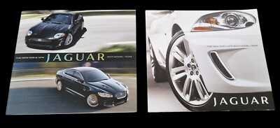 2x JAGUAR XKR XFR Pressemappe Media Press Kit 2010 XX
