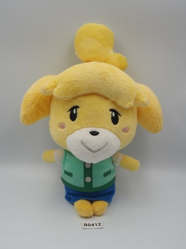 Animal Crossing B0412 Isabelle Sanei 2012 Peluche 8" Juguete Muñeca Japón - Imagen 1 de 7