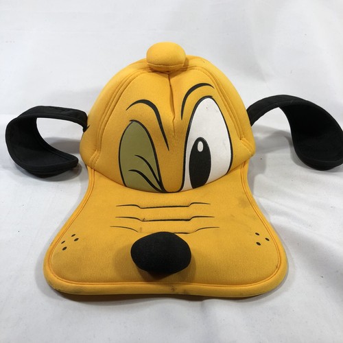 Vintage Disney Parks Pluto Hat Cap 