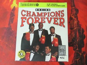 TurboGrafx 16 Champions Forever Boxing CIB Complete with Box HuCard 1991