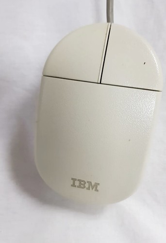 Vintage IBM 2 Button PS/2 Mouse Model 13H6690 Tested Works Well - Picture 3 of 5
