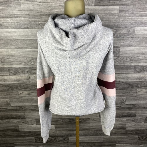 ABERCROMBIE & FITCH Pullover Grau Kapuzenpullover Hoodie Damen Gr. Small - Bild 3 von 11