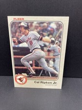 1983 Fleer - #70 Cal Ripken Baltimore Orioles HOF